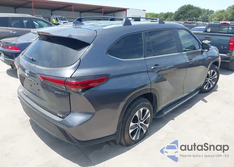 2023 Toyota Highlander Hybrid Xle from USA, damaged, VIN 5TDKARAH5PS526081